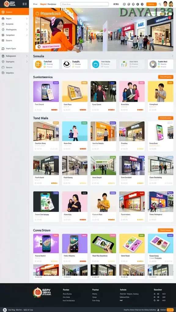 Cuplikan layar S80 — menu navigasi