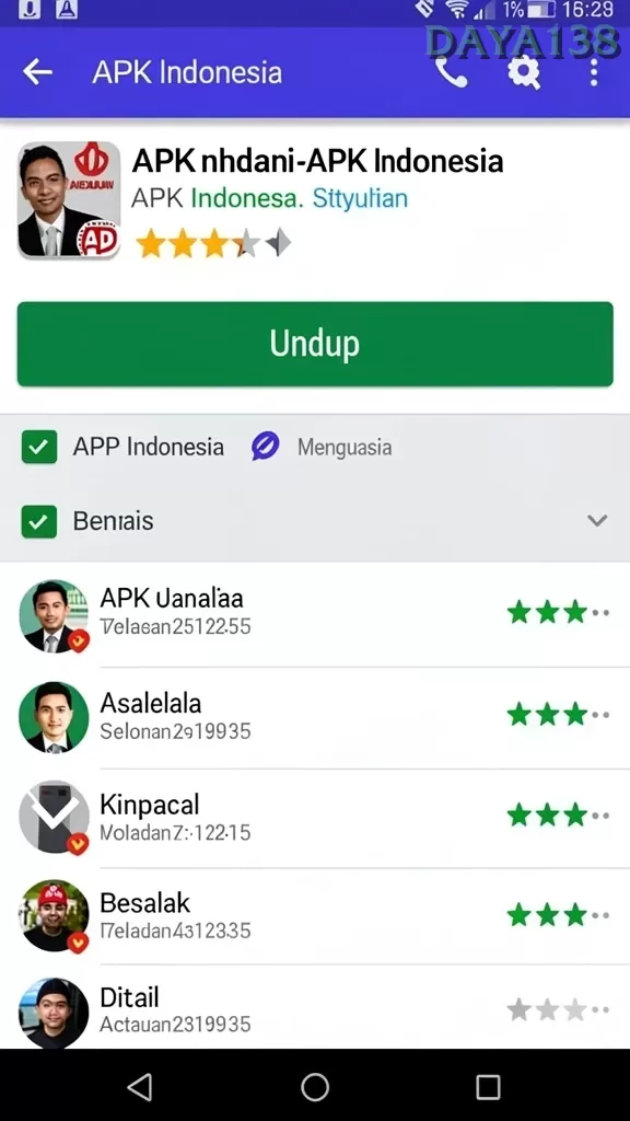 Cuplikan layar SVIP9 — halaman utama
