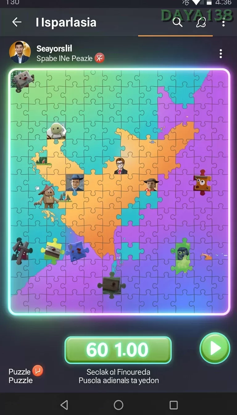 Cuplikan layar 7METER — menu navigasi
