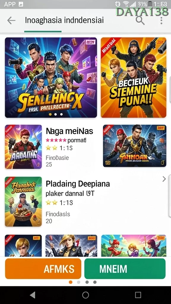 Cuplikan layar TEXAS88 — aktivitas